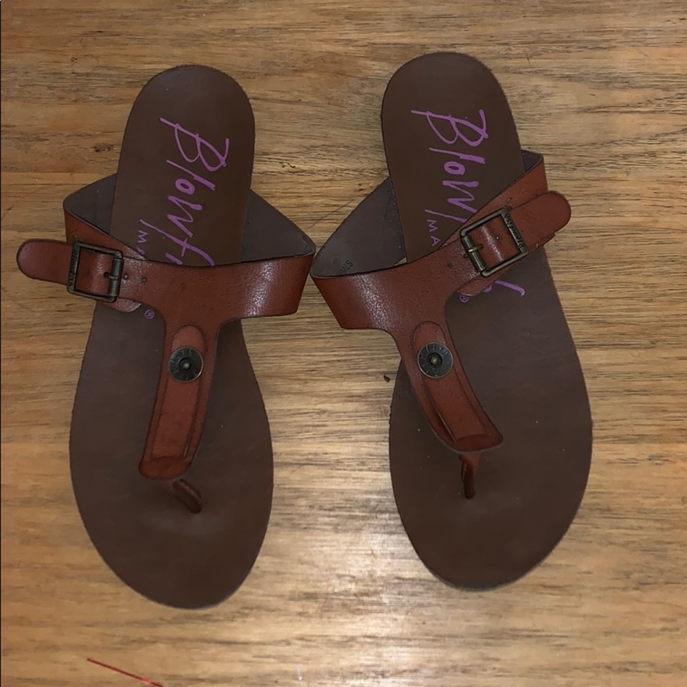 Brown sandals